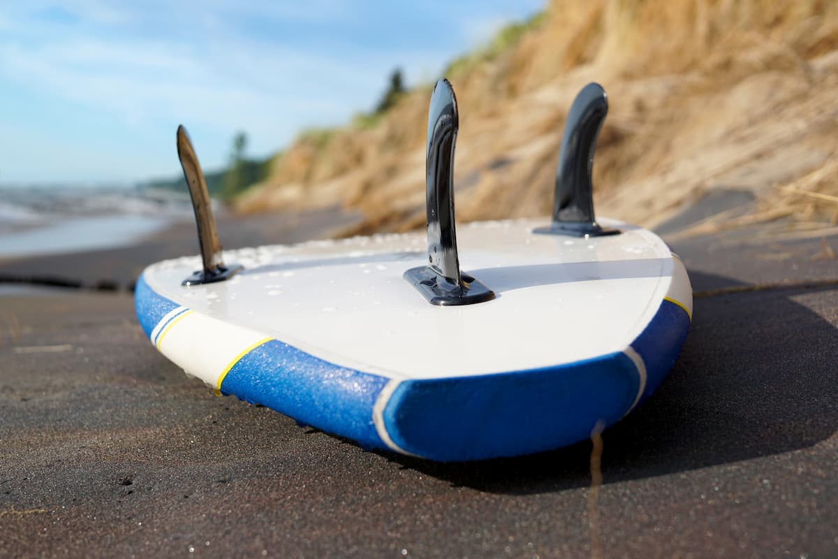 enlever un aileron de surf